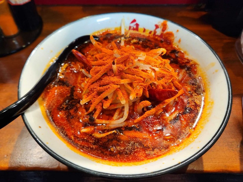 辛く痺れる味噌辣麺 カラ鬼増しシビ鬼増し