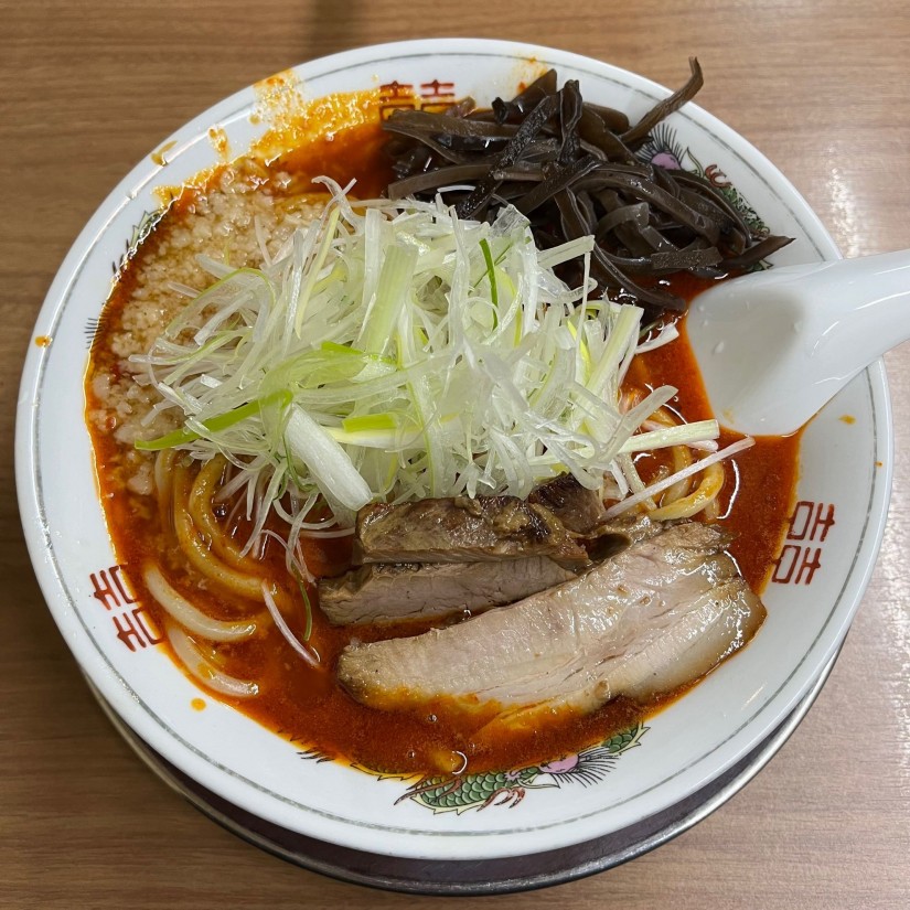 旨辛ネギ豚ラーメン 鬼辛