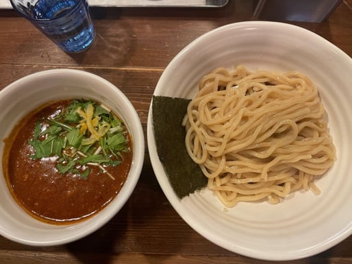 辛つけ麺 3辛