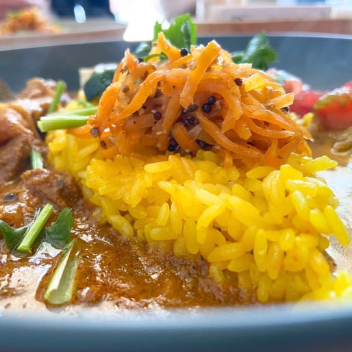 カレー２種あいがけ