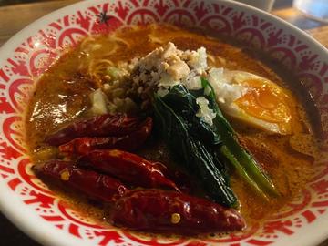 極辛トマト坦々麺 極辛