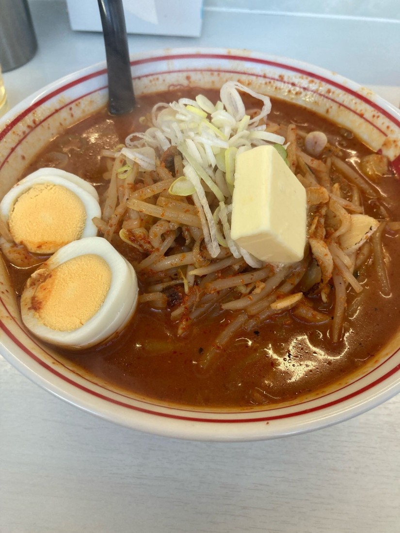 味噌卵麺 ８辛（3倍）