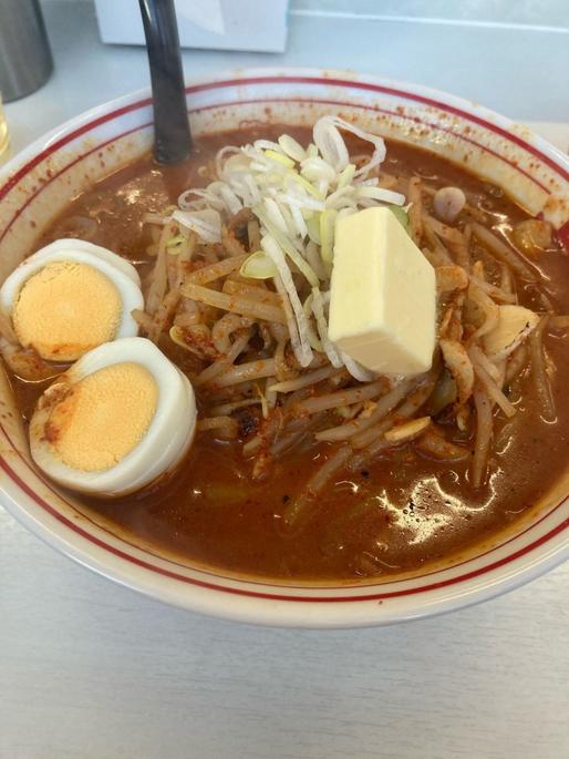 味噌卵麺 ８辛（3倍）