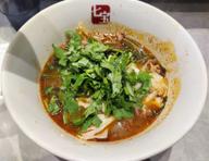 七宝麻辣湯 春雨/ラム肉/パクチートッピング 3辛