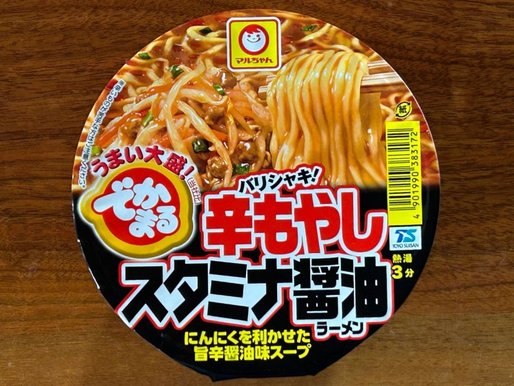 マルちゃん 辛もやしスタミナ醤油ラーメン