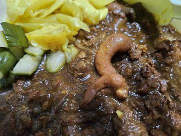 激辛!!ゆるキーマ、超辛口"デビルカレー" 赤