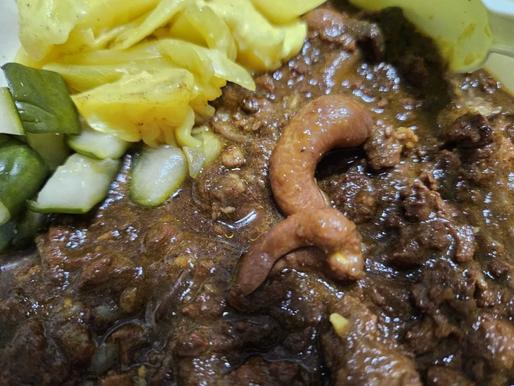 激辛!!ゆるキーマ、超辛口"デビルカレー" 赤