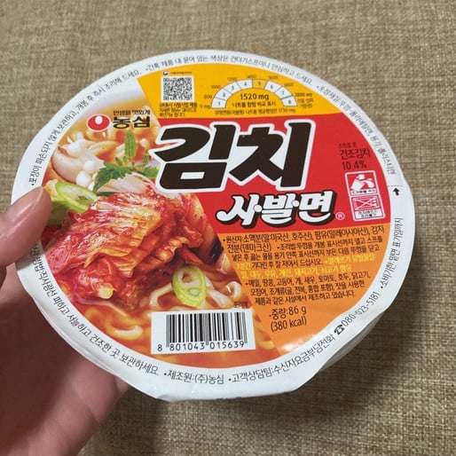 キムチサバル麺カップ