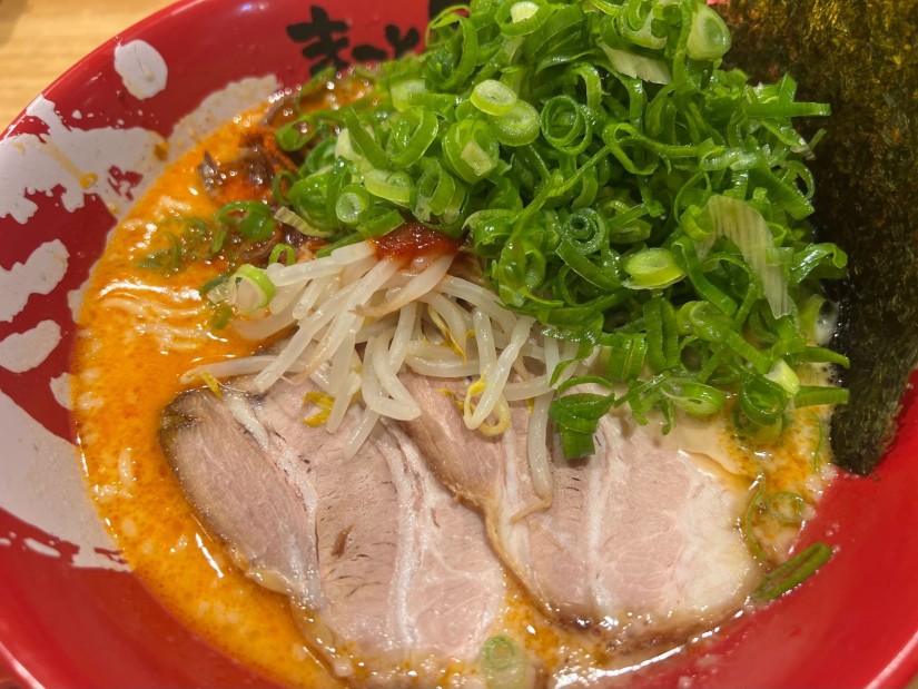 青ねぎ赤辛牛白湯ラーメン 2激