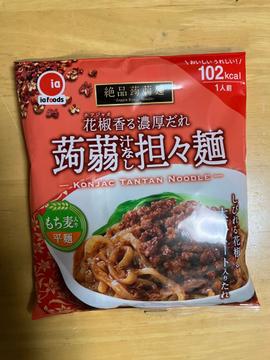 花椒香る濃厚だれ 蒟蒻汁なし坦々麺