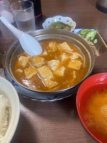 麻婆豆腐定食