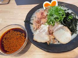 のりかつおつけ麺（普通） 30辛