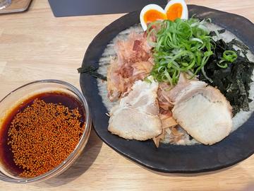 のりかつおつけ麺（普通） 30辛