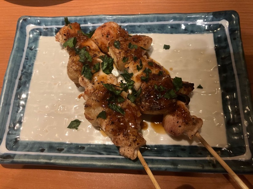 もも串 小悪魔風 ピリ辛ソース