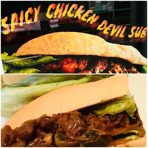 スパイシーチキンデビルサブ