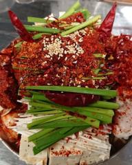 鬼辛もつ鍋 鬼辛