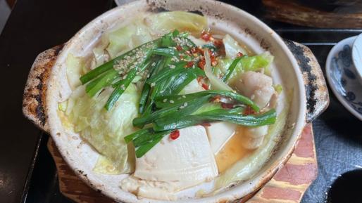 もつ鍋定食