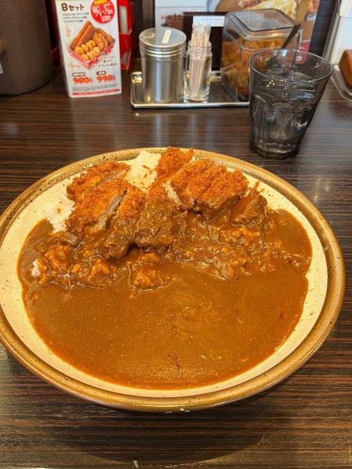 ポークカレー  ヒレカツ トッピング 10辛