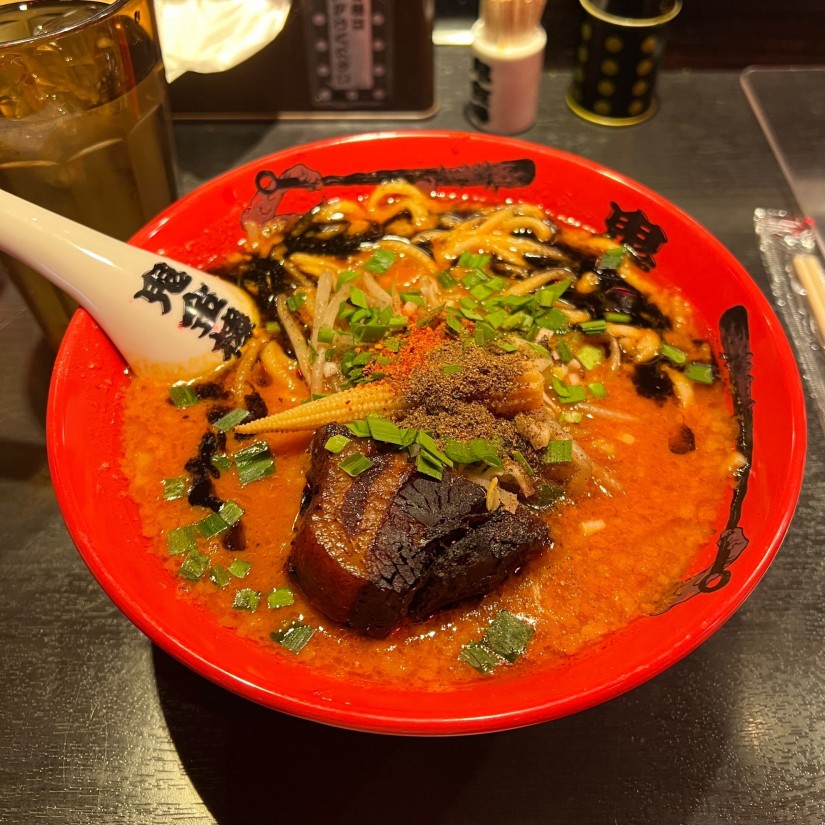 カラシビ味噌らー麺カラ増しシビ増し カラ増しシビ増し