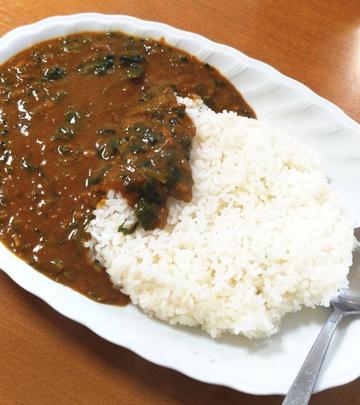 ほうれん草カレー 大辛2倍
