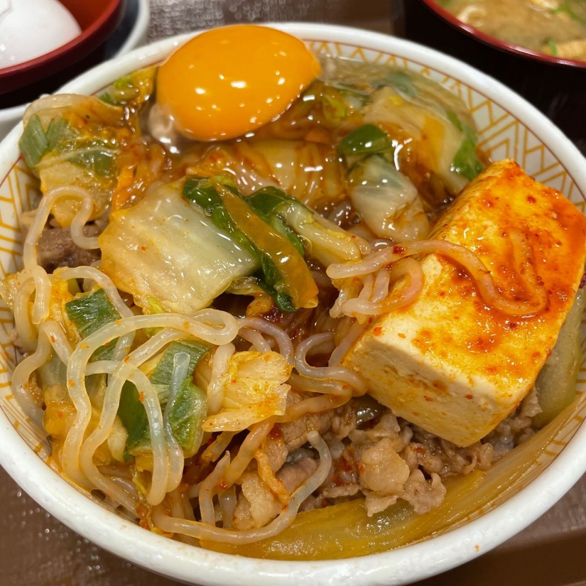 旨辛すきやき牛丼