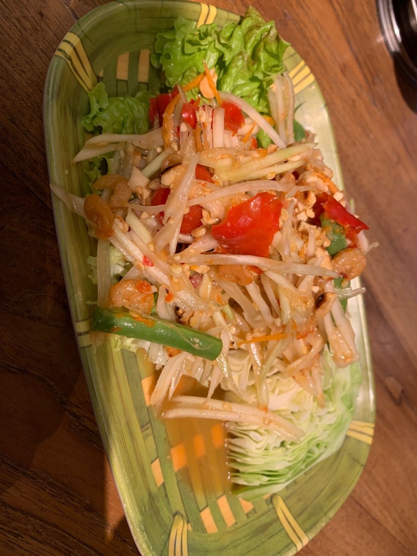 青パパイヤのサラダ レベル5