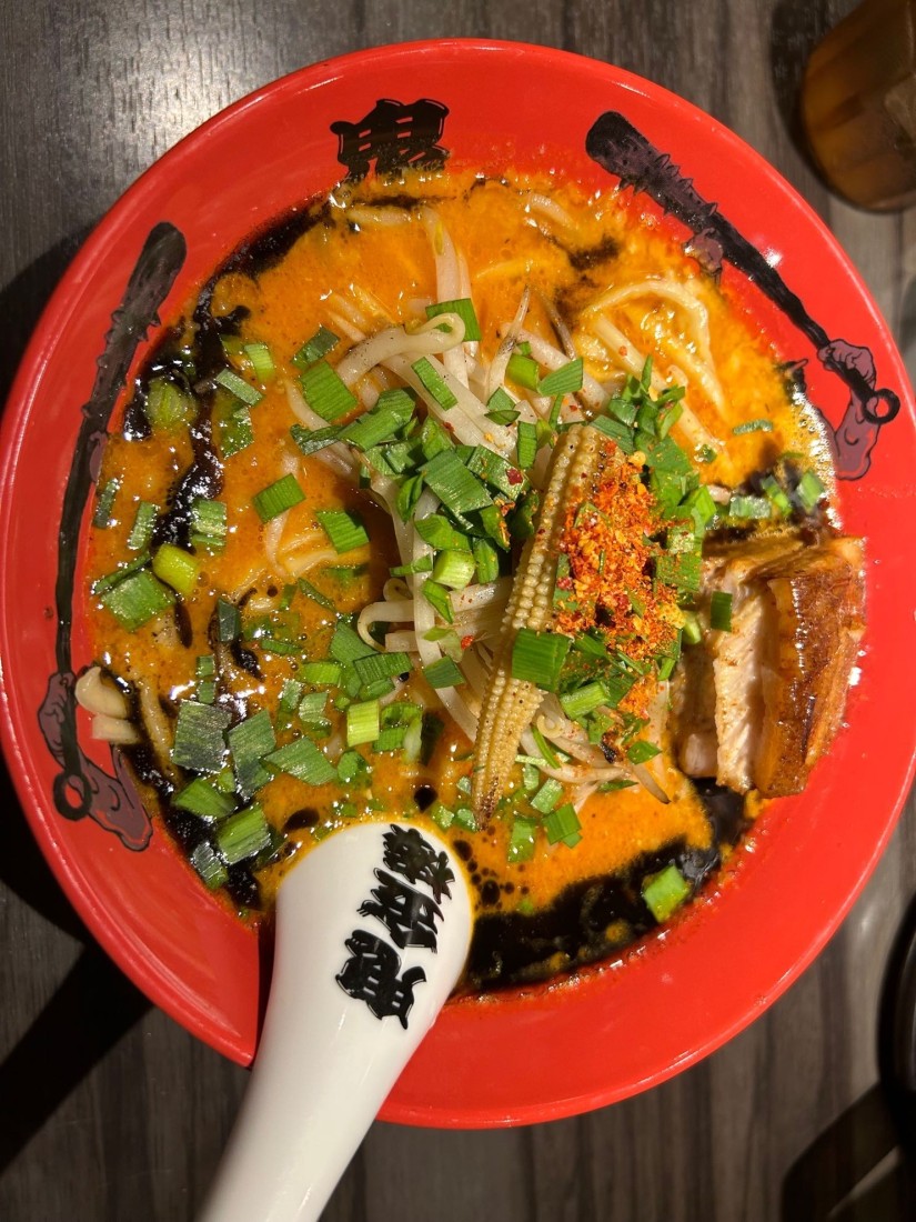 カラシビ味噌ラーメン カラ増しシビ普通