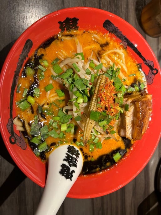 カラシビ味噌ラーメン カラ増しシビ普通