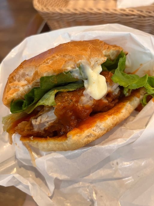 ホットチリチキンバーガー