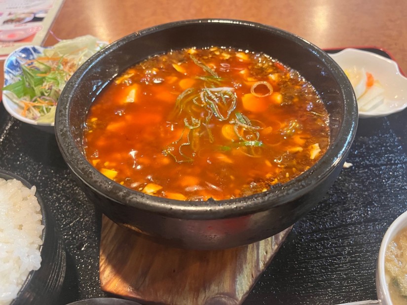 石焼き麻婆豆腐 大辛