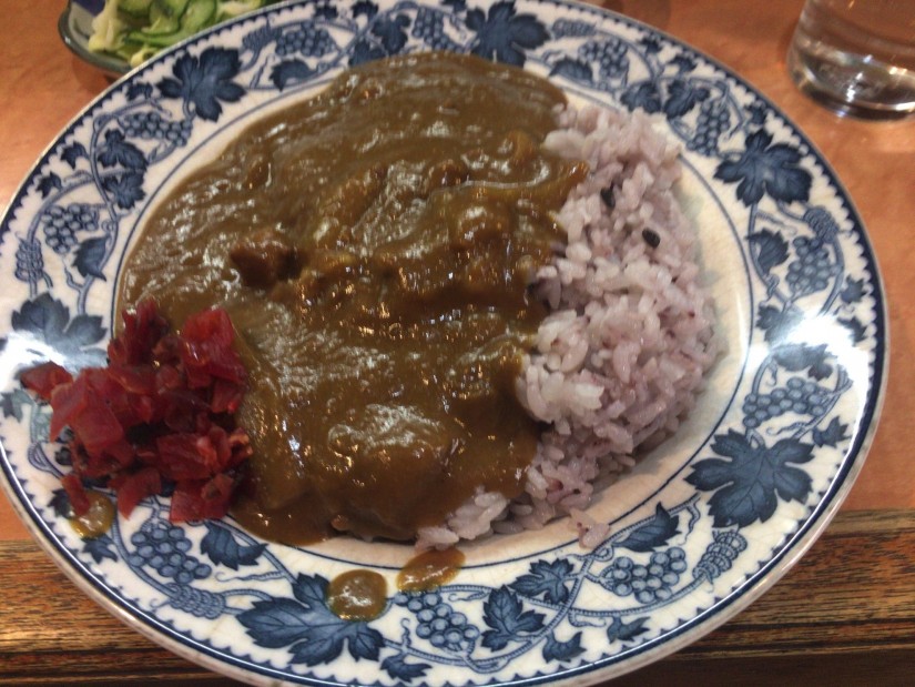 カレーライス 備え付けのジョロキア