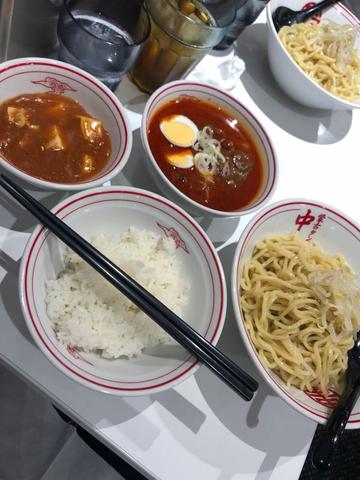冷やしインドラーメン+定食 10