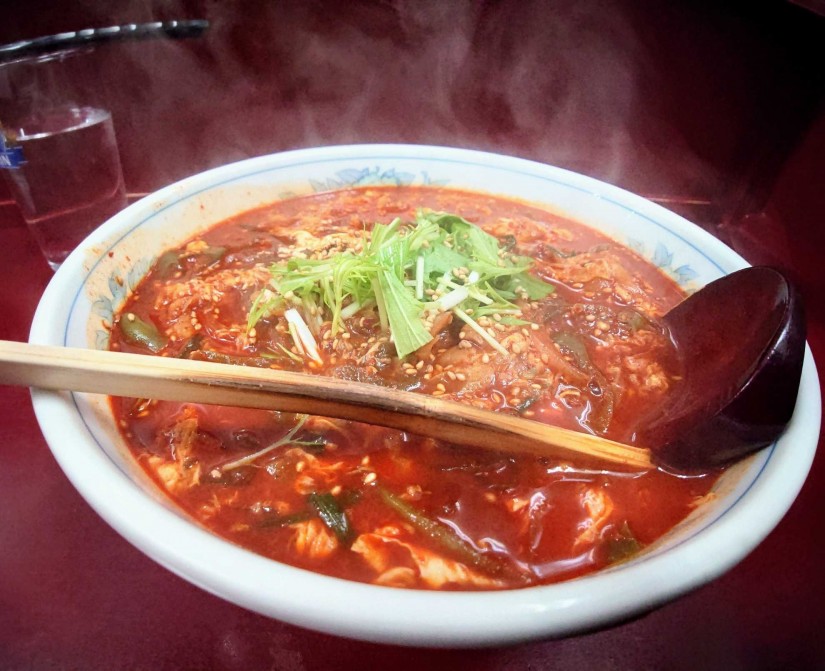 ユッケジャン麺 ５辛