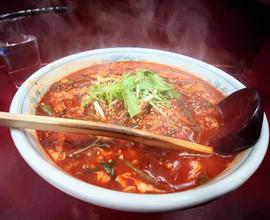 ユッケジャン麺 ５辛