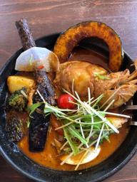 やわらかチキンと十勝の彩り野菜カリー 親方