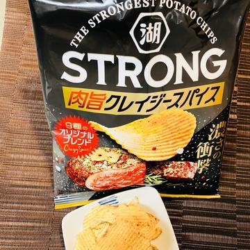 KOIKEYA STRONG ポテトチップス 肉旨クレイジースパイス