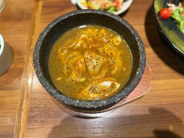 スカイドン「空からやって来た石焼き激辛水餃子」 大辛