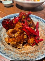 鶏の唐辛子炒め