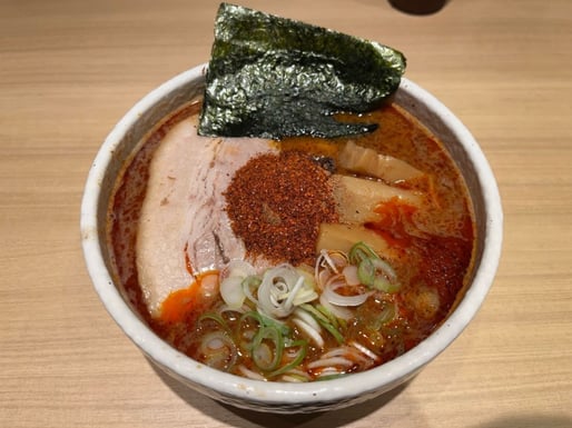 辛辛魚らーめん 辛め