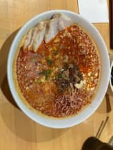 チャーシュー担々麺 白 5辛 3しびれ