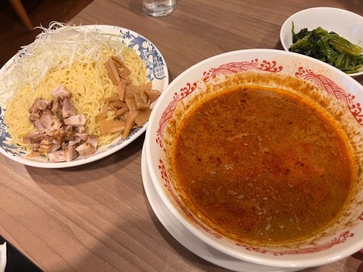 （辛口）濃厚具沢山のチャーシューつけ麺
