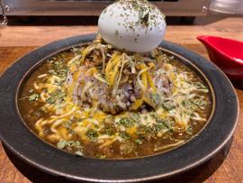 和牛キーマカレー チーズトッピング 優しい