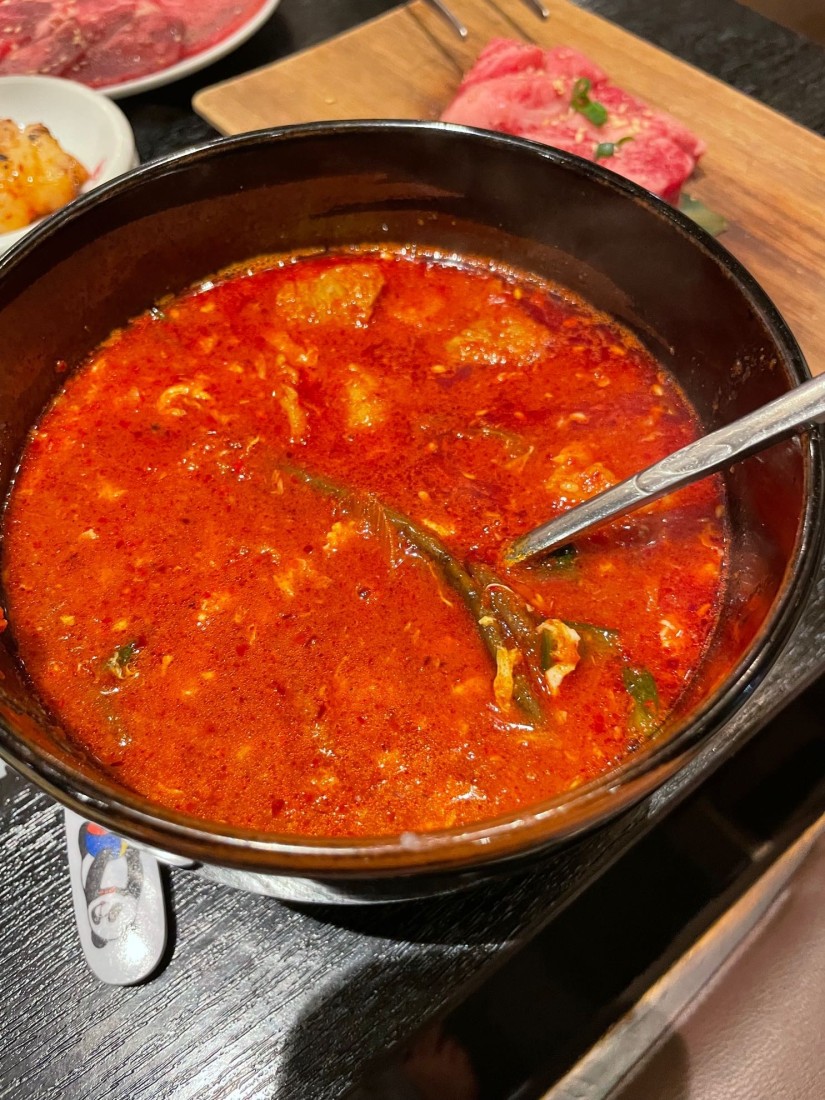 テグタンスープ 激辛