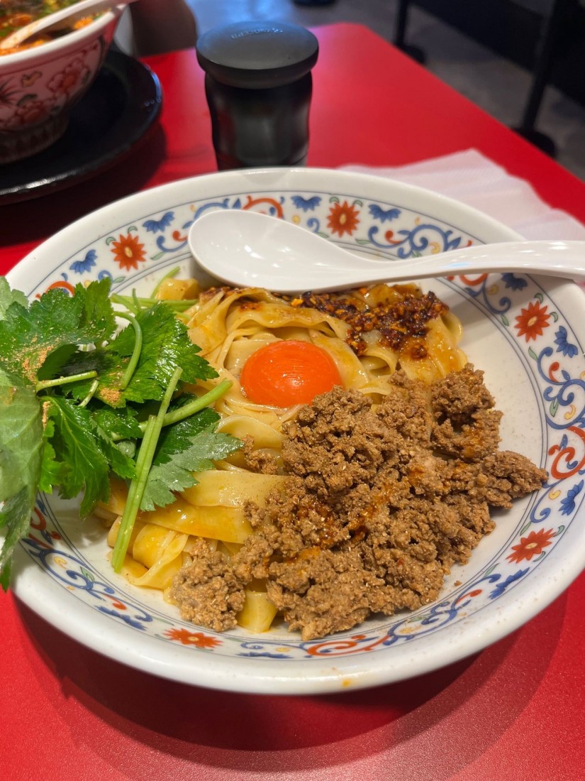 麻辣汁なし冷やし麺 大辛