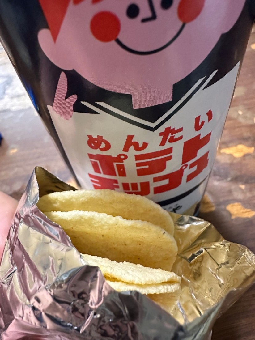 めんたいポテトチップス なし