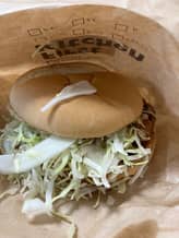 スープカレー風チキンタツタサンド