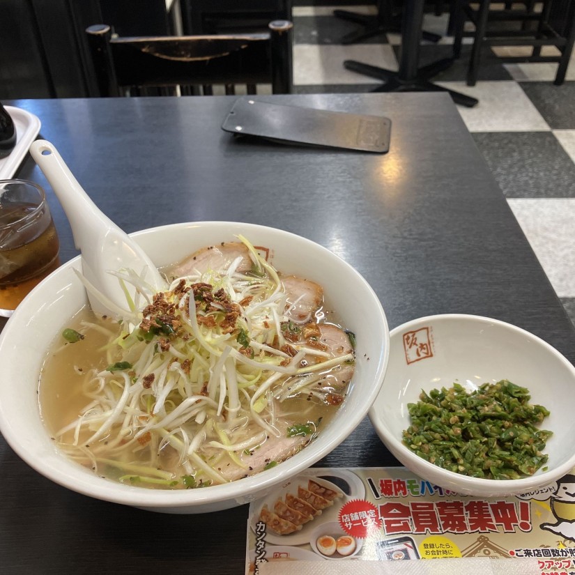 青唐ねぎ塩ラーメン 辛さ増し5倍