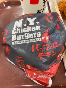 NYチキンバーガーズ　辛旨バッファローチキンバーガー