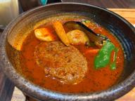 ハンバーグのスープカレー 100番(鬼辛)