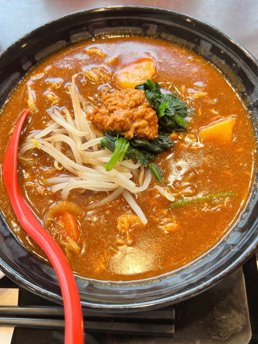 東京]カレーハウス CoCo壱番屋 町田鶴川店のカレーラーメン 20辛